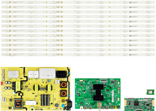 TCL 75S425 75S425LIAA Complete TV Repair Parts Kit w/LED Backlight Strips Ver 4