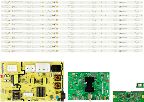 TCL 75S423 Complete TV Repair Parts Kit w/LED Backlight Strips Version 2