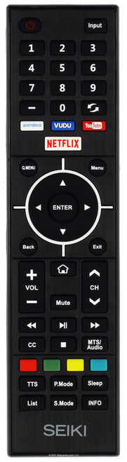 Seiki Remote Control Version 5 SC-40FK700N SC-49UK700N SC-55UK700N SC-60UK850N