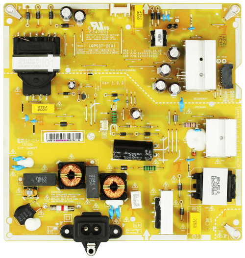 LG EAY65769224 Power Supply/LED Driver Board