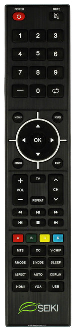 Seiki Remote Control Version 6 SE65UY04 SE58UY06