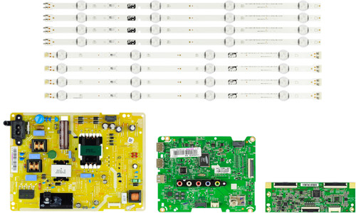 Samsung UN48J5000AFXZA (Version ED04) Complete TV Repair Parts Kit w/LED Strips