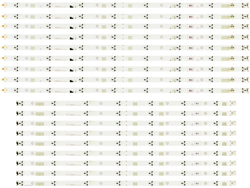 Toshiba SVT550AA0 LED Backlight Strips (18) 55L7400U NEW