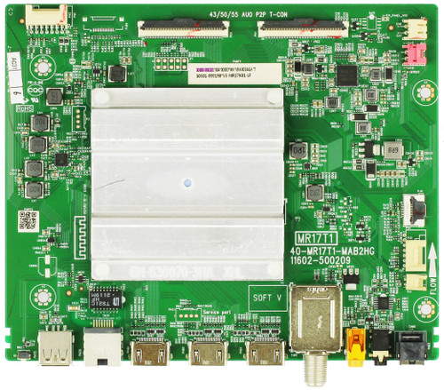 TCL 30800-000201 MR17T1 Main Board for 43S435 43S433