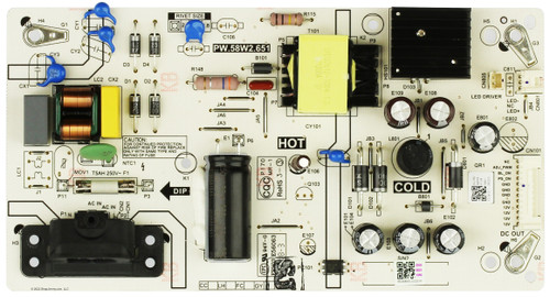 Insignia 0500-0621-1380 PW.58W2.651 Power Supply/LED Driver