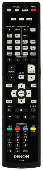 Denon RC-1166 Remote Control - Open Bag