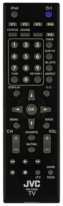JVC RM-C2060 Remote Control - Open Bag
