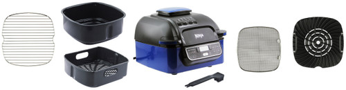 Ninja Ninja Foodi IG350QBL 5-in-1 4qt Indoor Grill and Air Fry - Blue - Refurbished