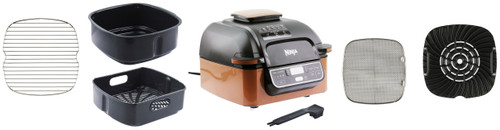 Ninja Ninja Foodi IG350QCO 5-in-1 4qt Indoor Grill and Air Fry - Copper - Refurbished