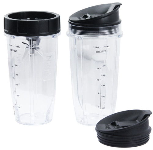 Ninja 72 oz. Square Blender Jar/Pitcher w/Lid and Blade BL490 BL491 Bl492 BL493