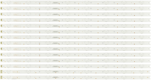 RCA 6501L678A00010/6501L678B00010 LED Backlight Strips (14) RTU6549-B NEW