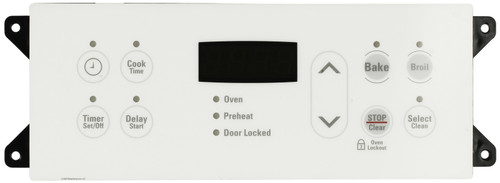 Electrolux Oven 316418208 Electronic Clock Timer ES305, White Overlay