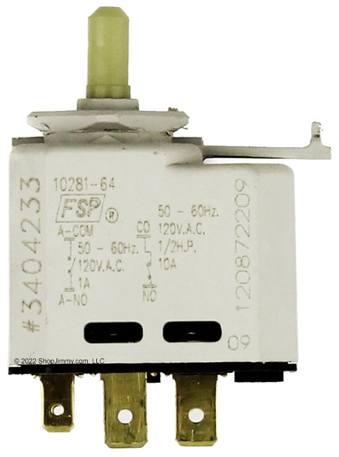 Whirlpool Dryer WP3404233 Switch