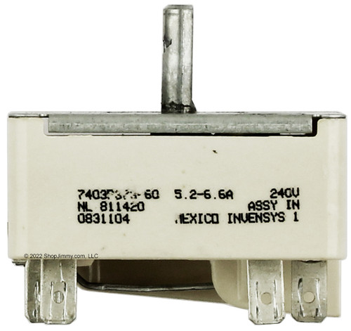 Whirlpool Range 7403P373-60 Switch