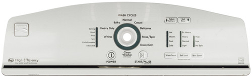 Whirlpool Washer W10293767 Display