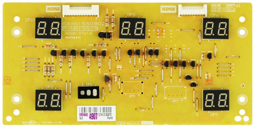 LG Range  EBR64624907 Display Board Assembly 