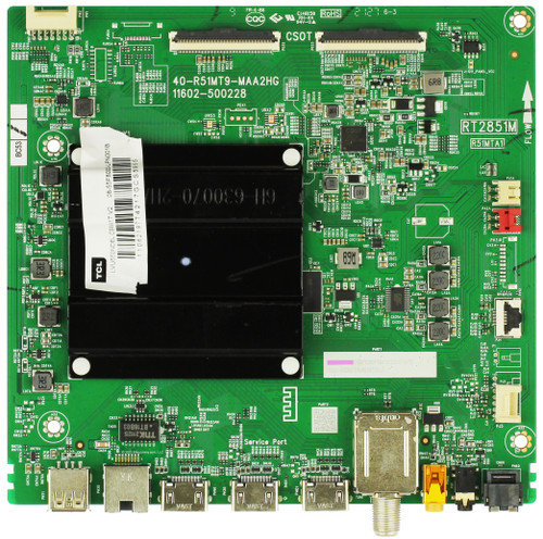 TCL 30800-000316 40-R51MT9-MAA2HG Main Board for 55S446