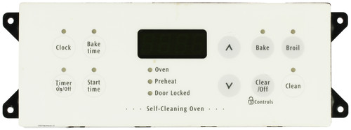 Electrolux Oven 316418201 Electronic Clock Timer, White Overlay