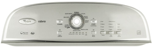 Whirlpool Washer W10280090 Display Control Panel