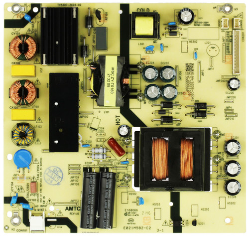 Onn 514C5507M19A Power Supply / LED Board