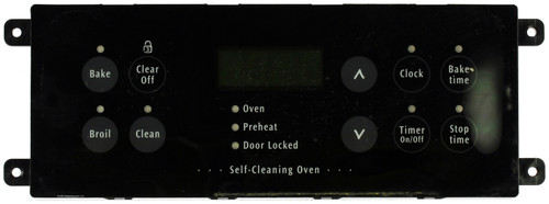 Electrolux Oven 316207500 Electronic Clock Timer, Black Overlay