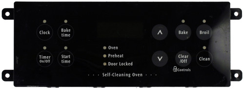 Electrolux Oven 316418202 Electronic Clock Timer ES300, Black Overlay