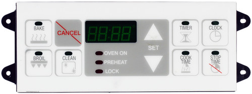 Oven 7601P511-60 Control Board - White Overlay
