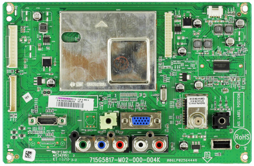 Vizio 756TXDCB02K040 Main Board for E221-A1 (LTTXOOCP Serial)