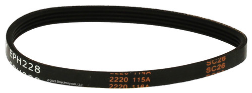EPH228 Belt for Shark Vacuums QU201 QU202 Etc. - Refurbished