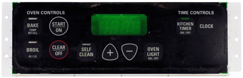 GE Oven WB27K10096 Control Board - Black Overlay