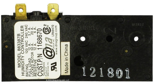 Whirlpool Dehumidifier 1168670 WP1168670 Humidistat