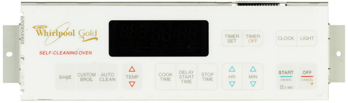 Whirlpool Range 6610170 Control Board - White Overlay