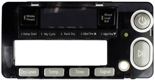 Samsung Dryer DC97-16622A Button Assembly - Silver Buttons