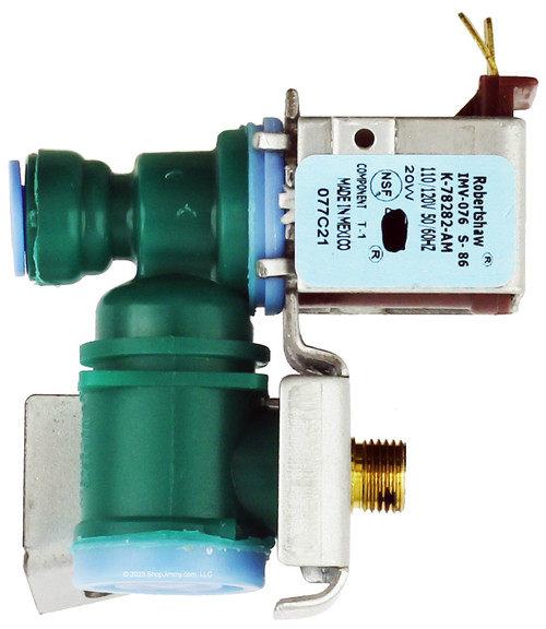 ERP/Whirlpool Refrigerator WPW10394076 Water Valve