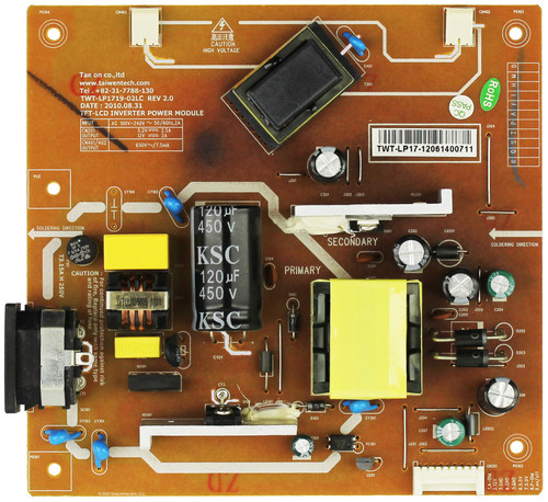 TWT-LP1719-02LC REV 2.0 Power Supply for L970-ARA