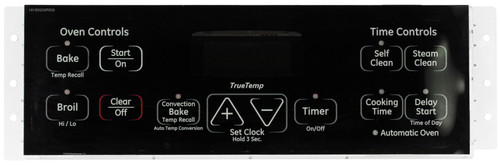 GE Oven WB27T11350 164D8450G027 Control Board  - Black Overlay