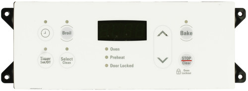 Electrolux Oven 316557107 Electronic Clock Timer ES205, White Overlay