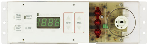 GE Oven WB27X5579 164D3142P002 Control Board  - White Overlay