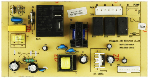 Dehumidifier TD025-D00005 Power Board
