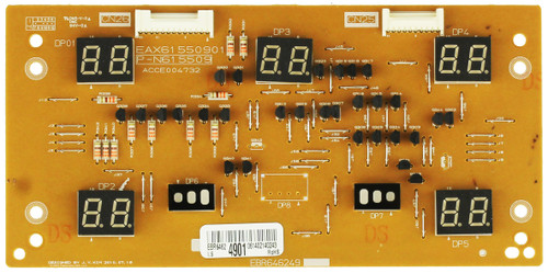 LG Range EBR64624901 Display Control Board