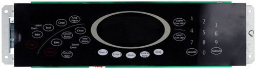 Whirlpool Oven WPW10172705 W10172705 Control Board - Black Overlay