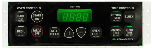 GE Oven WB27K10091 Control Board - Black Overlay