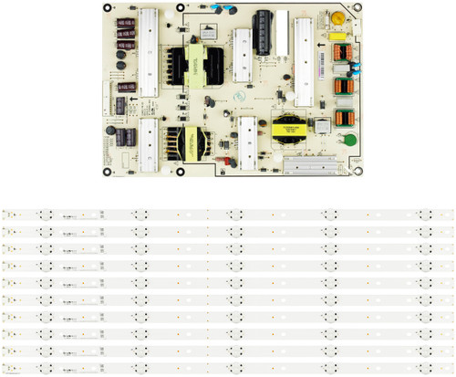 Vizio E60-E3 Power Supply / LED Backlight Strips Bundle