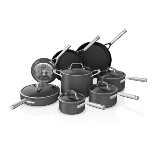 Ninja Foodi NeverStick Premium Hard-Anodized 13pc Cookware Set C39600 - Refurbished