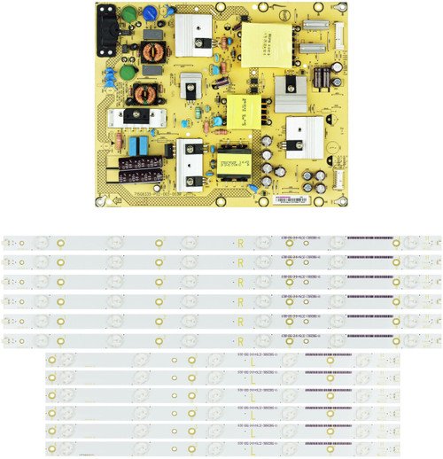 Sharp LC-50LB371U LC-50LB371C Power Supply / LED Backlight Strips Bundle