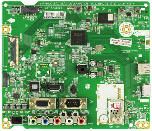 LG EBT64633205 (EAX67258604(1.0)) Main Board for 55LV340H-UA.BUSYLJR
