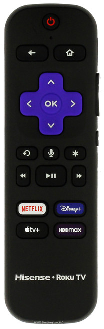 Hisense 300512-0220 Voice Netflix Disney+ Apple Hulu Remote Control -- NEW