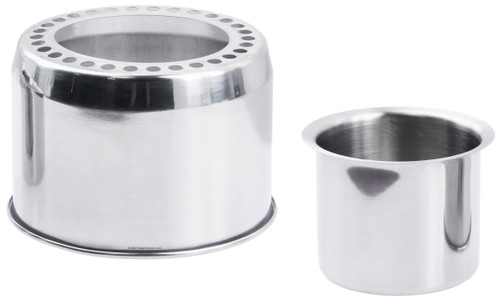 Euro Cuisine FS2500 Stainless Steel Electric Food Steamer Steam Concentrator - Refurbished