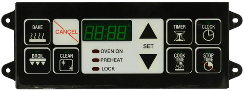 Oven 7601P511-60 Control Board - Black Overlay