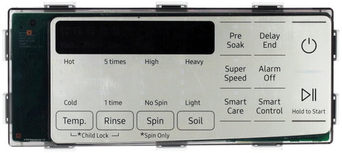 Samsung Washer DC97-22462U Control Panel